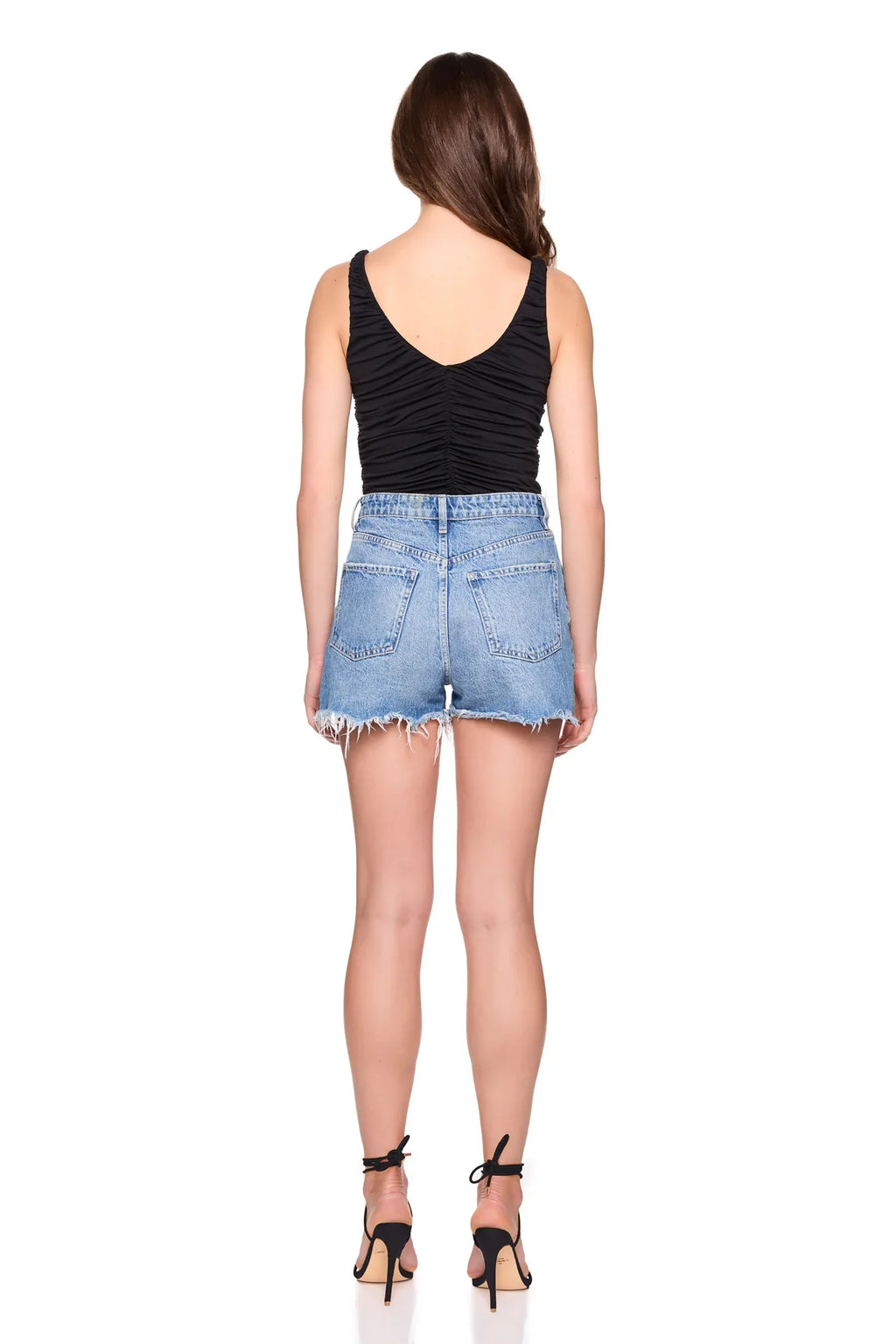 Susana Monaco Gathered Scoop Tank