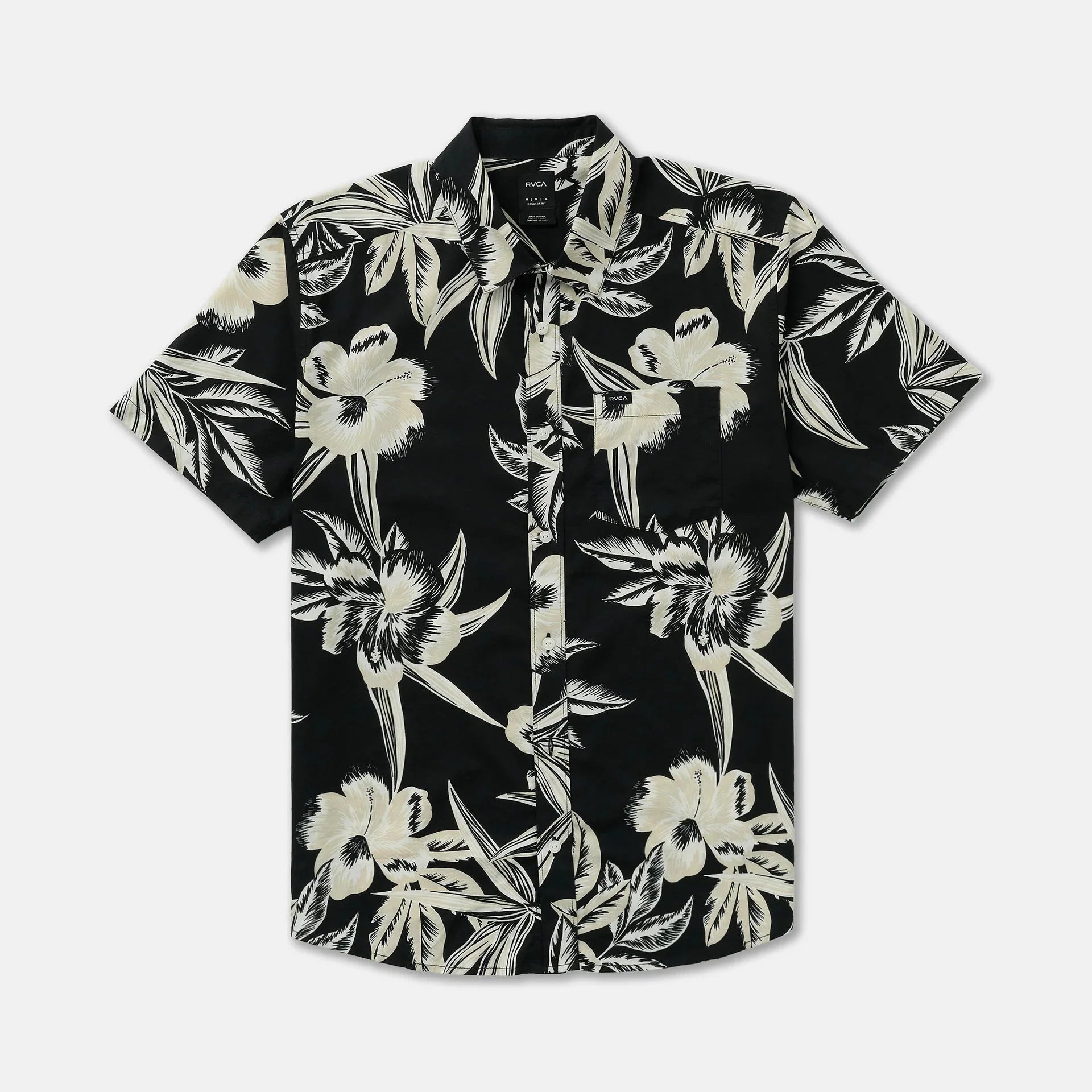 RVCA Overspray Short Sleeve Shirt