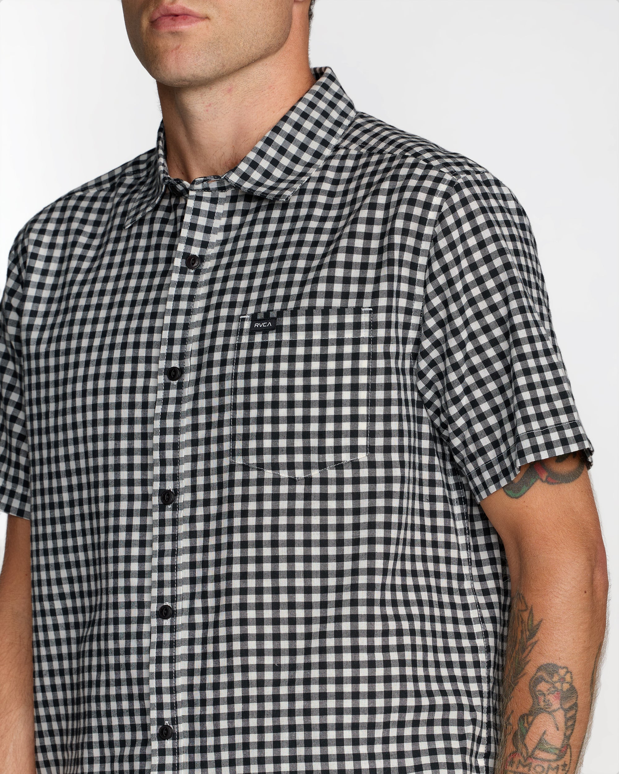 RVCA Overspray Short Sleeve Shirt