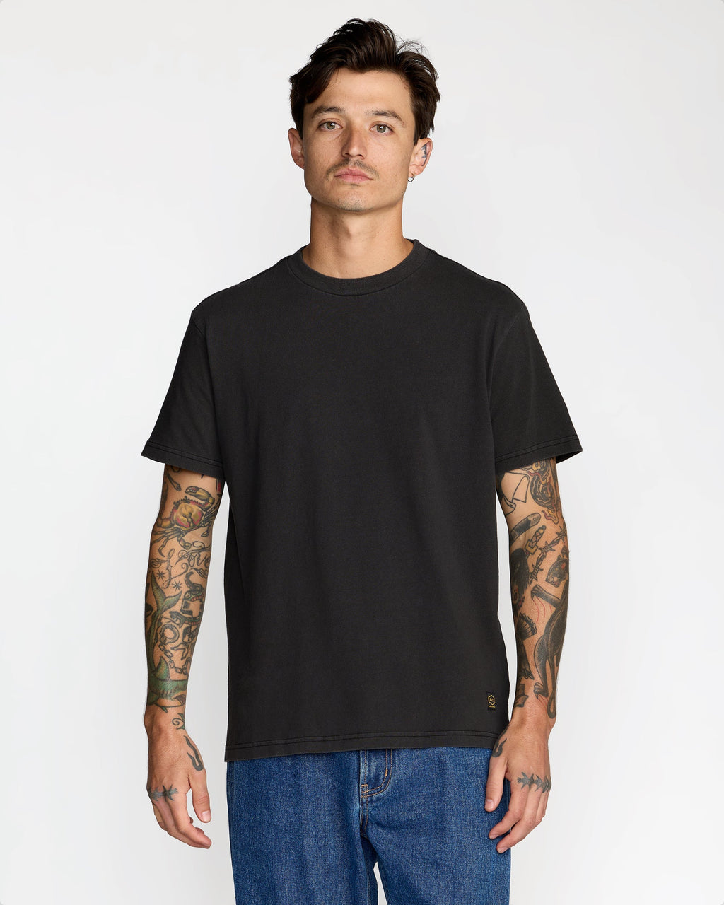 RVCA Midweight Label Short Sleeve Tee
