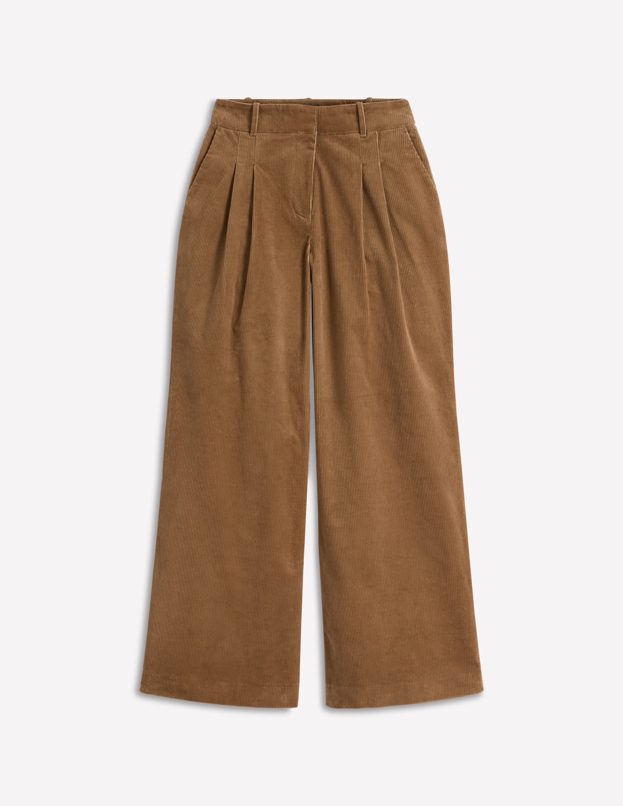 Kensington Cord Pants-Latte