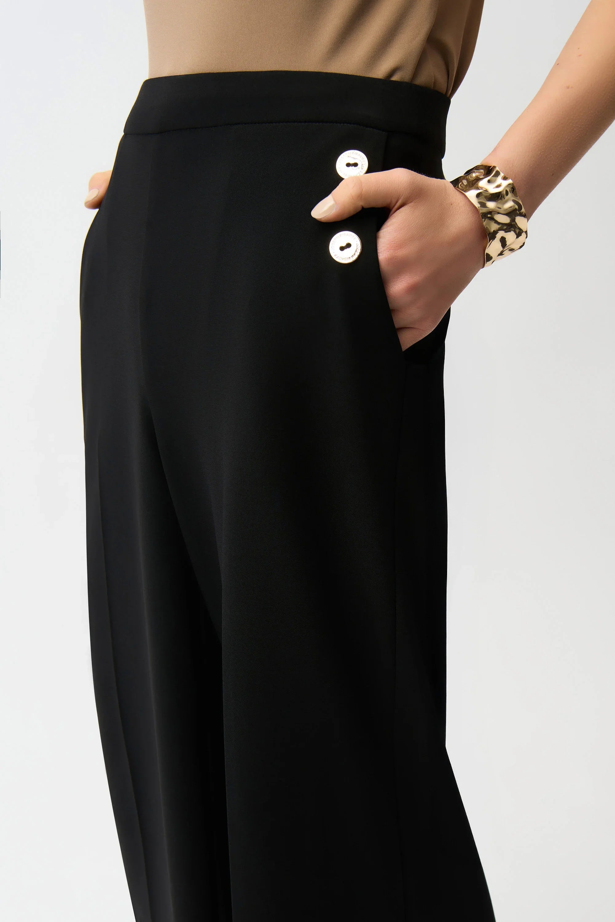 Joseph Ribkoff Silky Knit Pull-On Culotte Pants