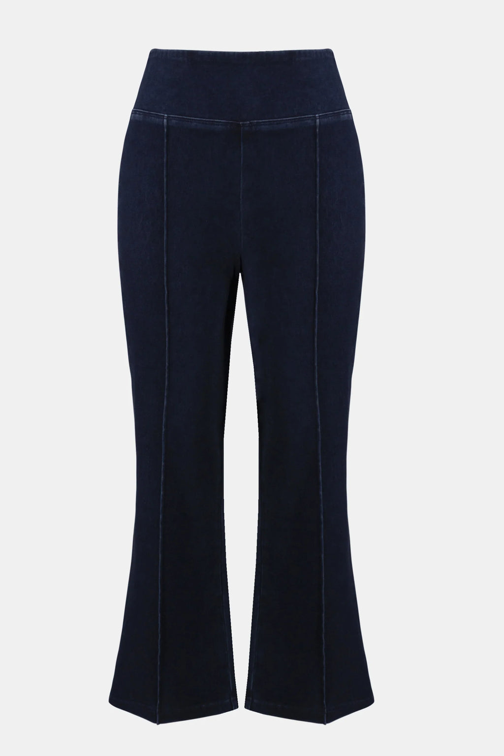 Joseph Ribkoff Knit Denim Cropped Flare Pant