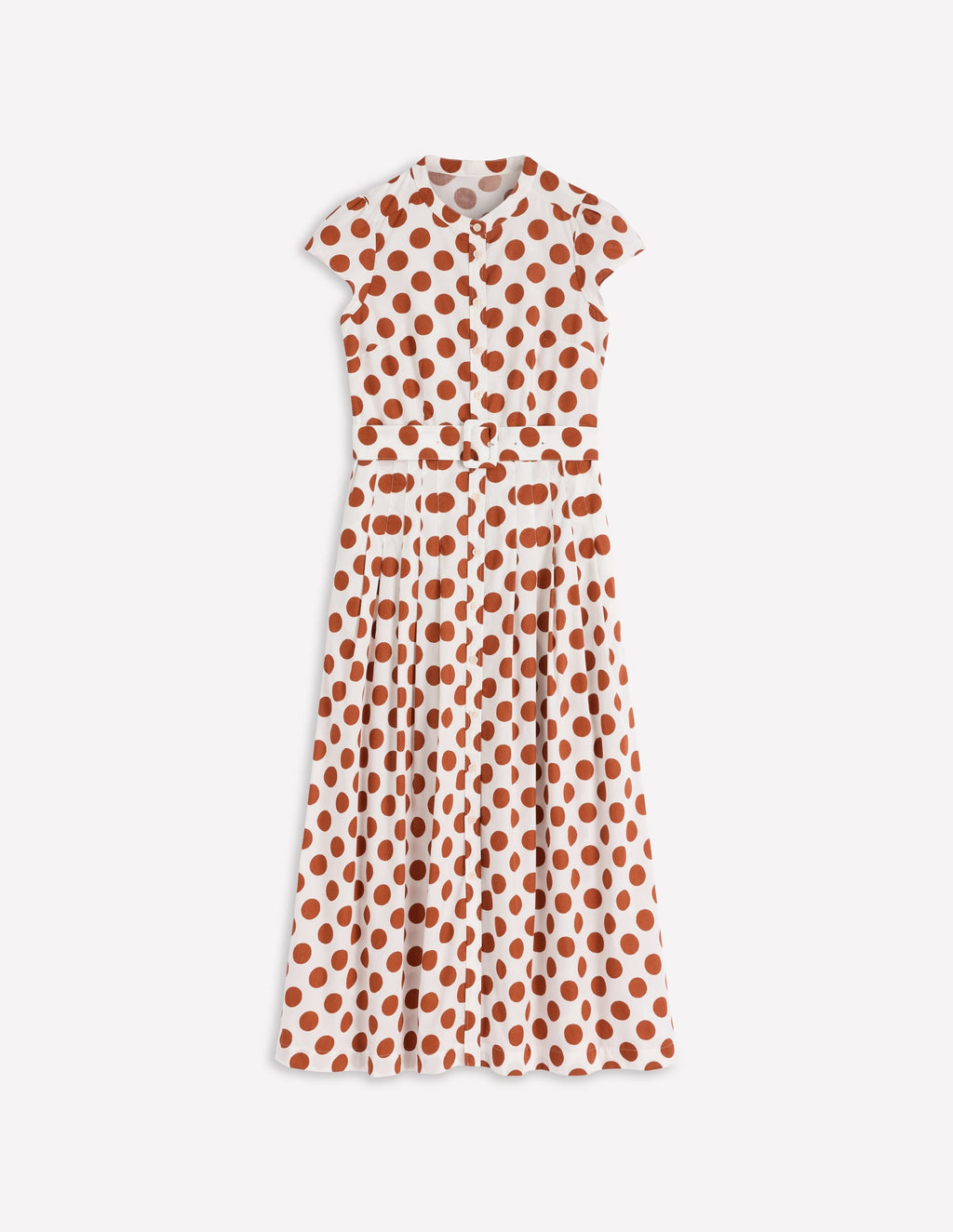 Arabella Cotton Maxi Dress-Ginger, Painted Dot