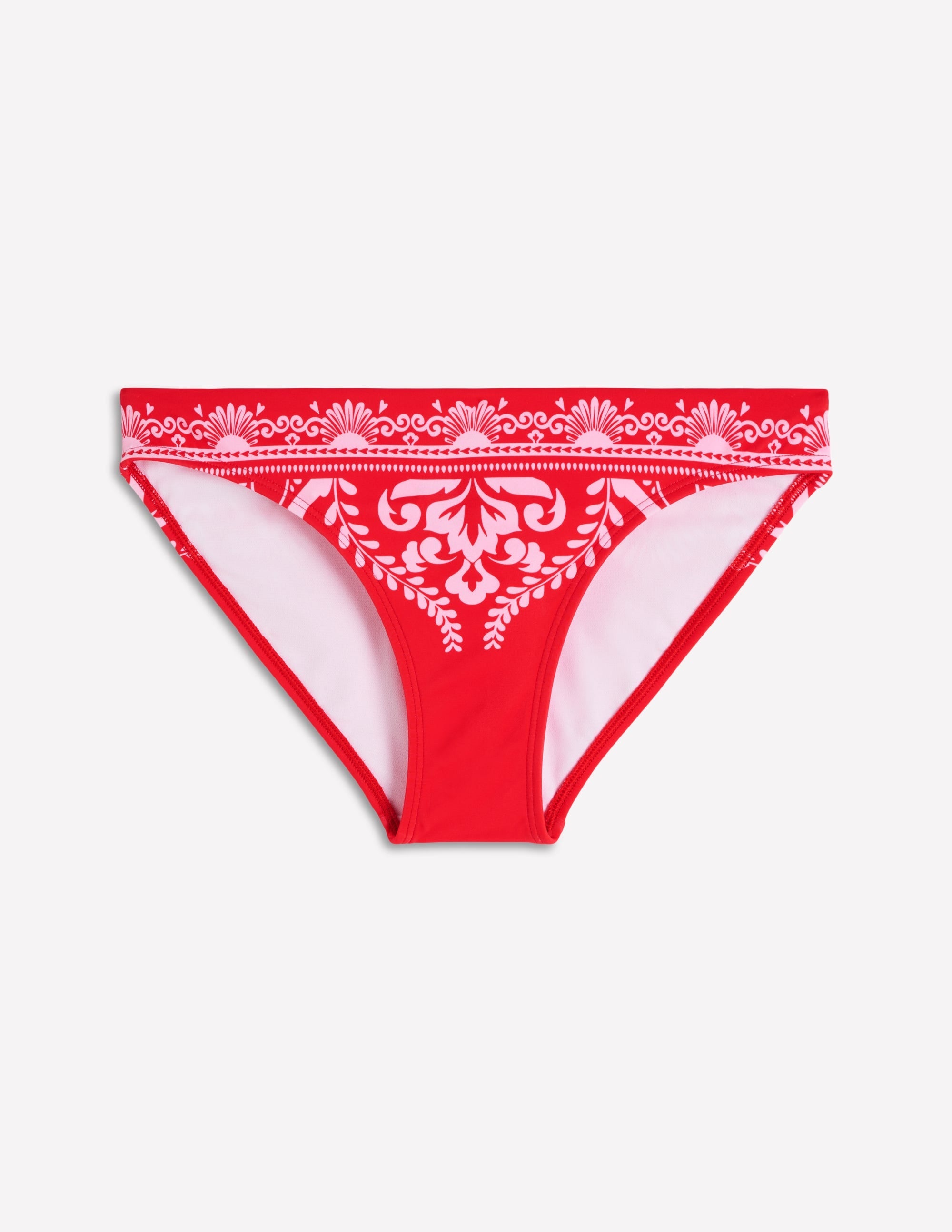 Porto Bikini Bottoms-Red, Ornamental Garden