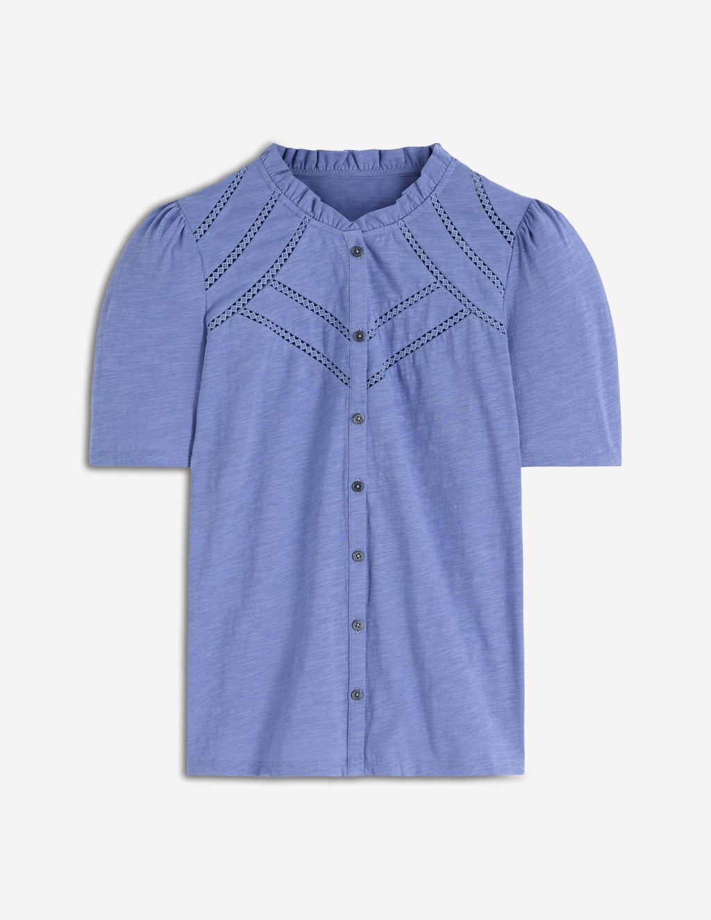 Bea Short Sleeve Shirt-Ebb and Flow