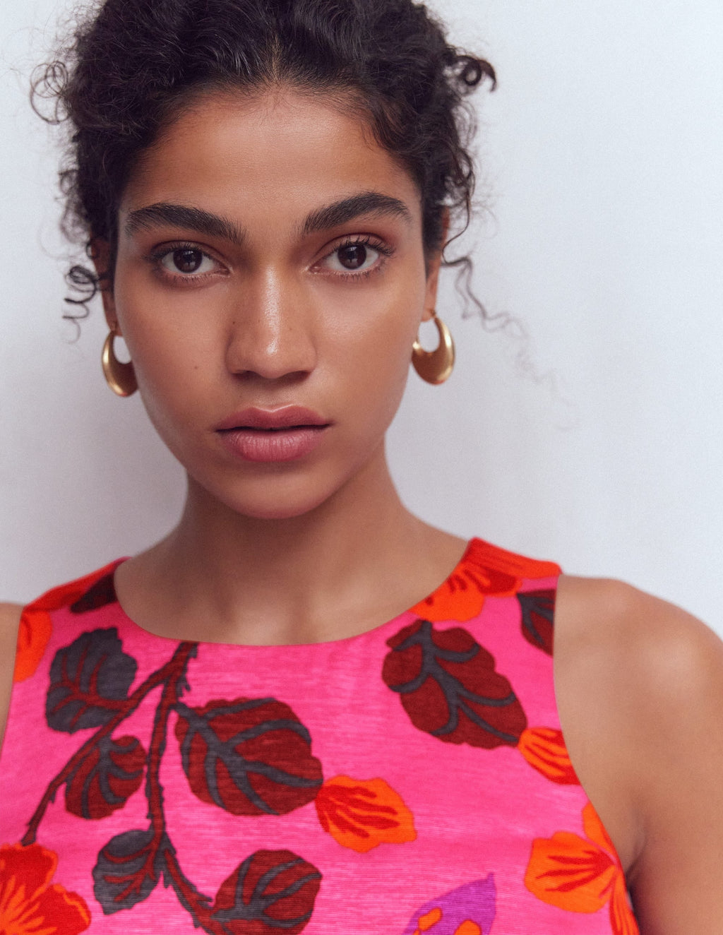 Verity Maxi Skirt-Pink, Elaborate Blossom