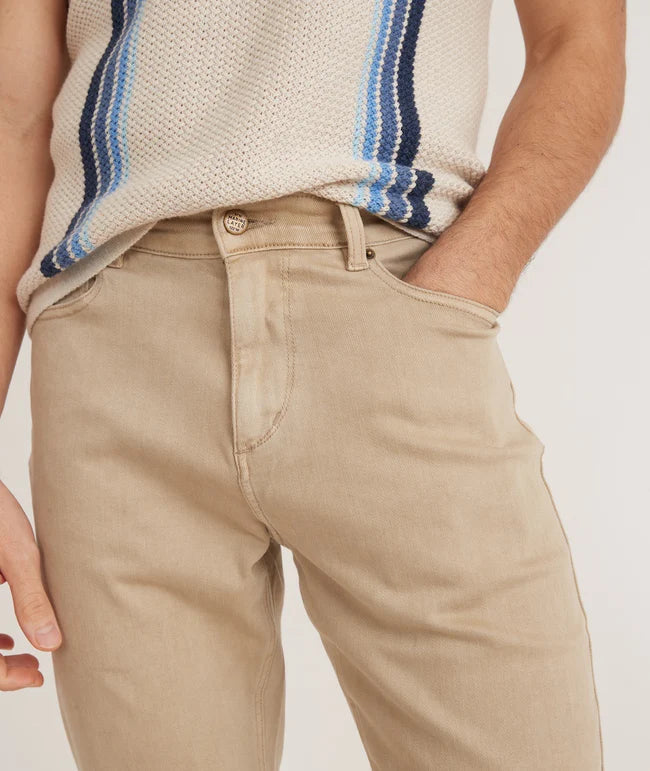 Marine Layer 5 Pocket Athletic Fit Twill Pant