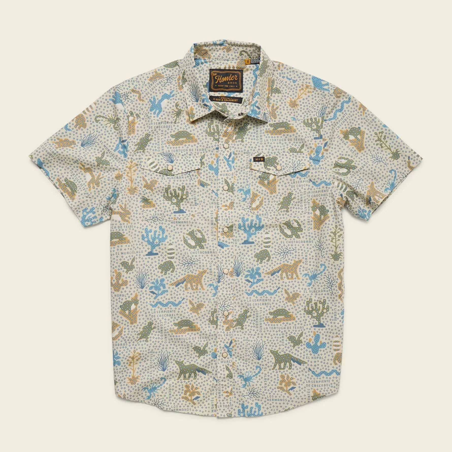 Howler Bros H Bar B Short Sleeve Snapshirt