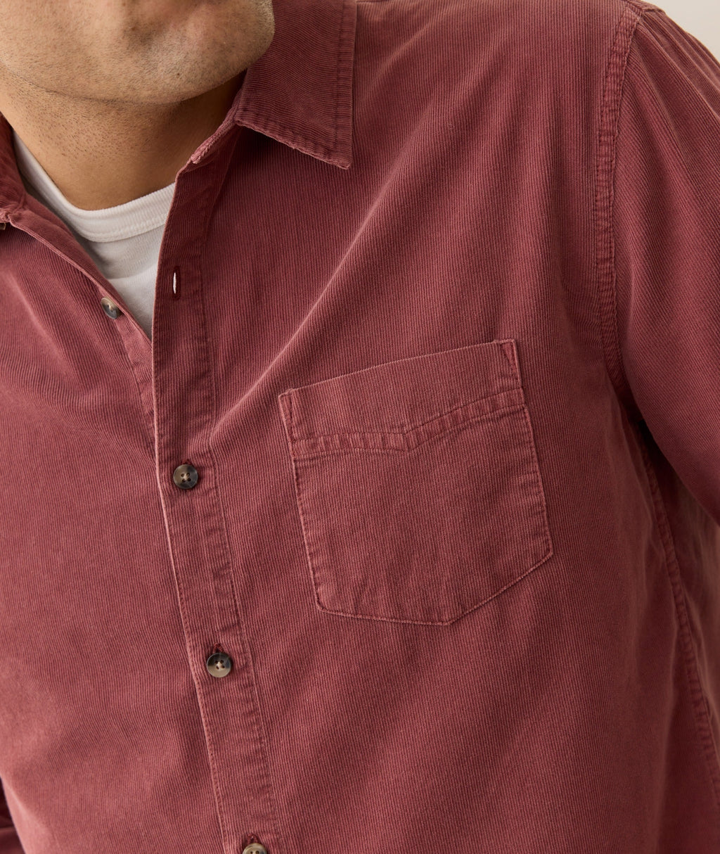 Marine Layer Lightweight Corduroy Shirt