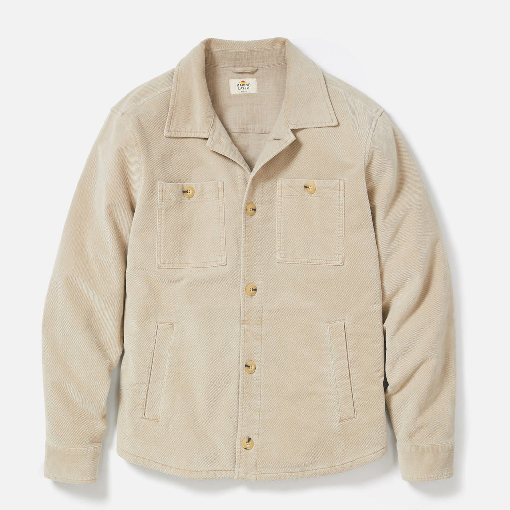 Marine Layer Max Moleskin Overshirt