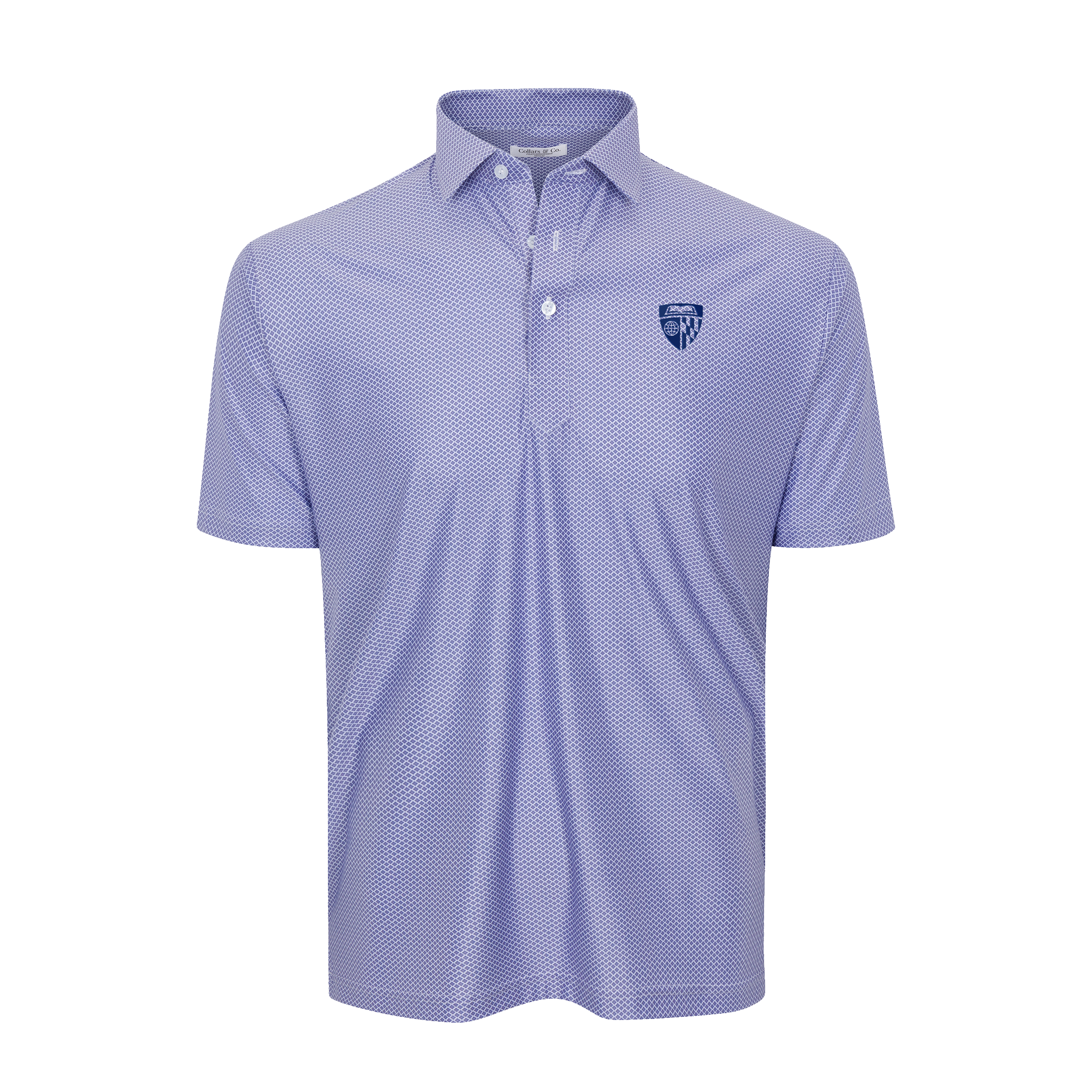 Johns Hopkins Featherweight Flex Polo Congressional Navy