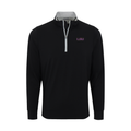 LSU DriRelease® Performance Pullover Black with Light Grey Trim