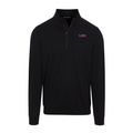LSU Velocity Performance Quarter Zip Black