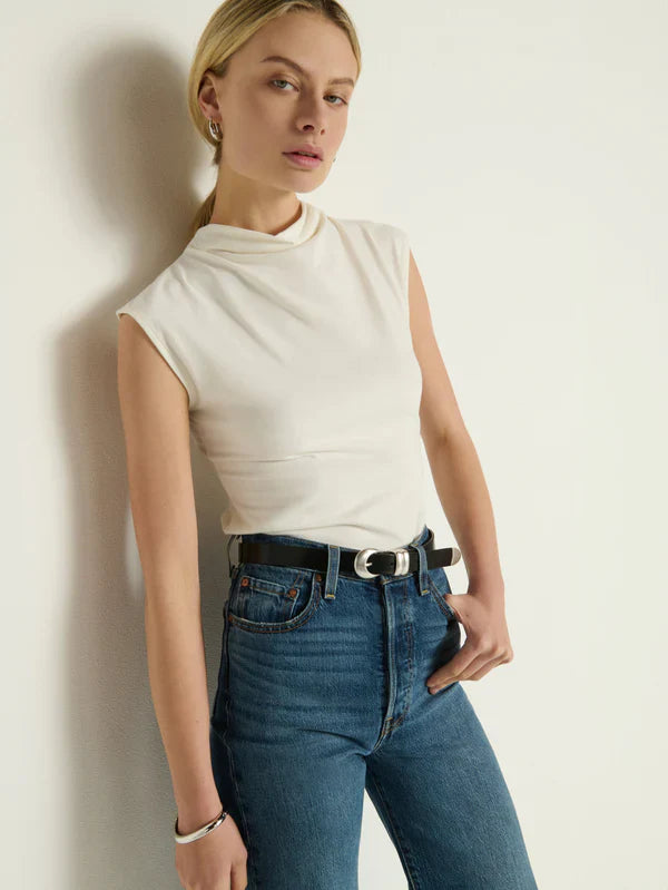 Lulu Mock Neck Top
