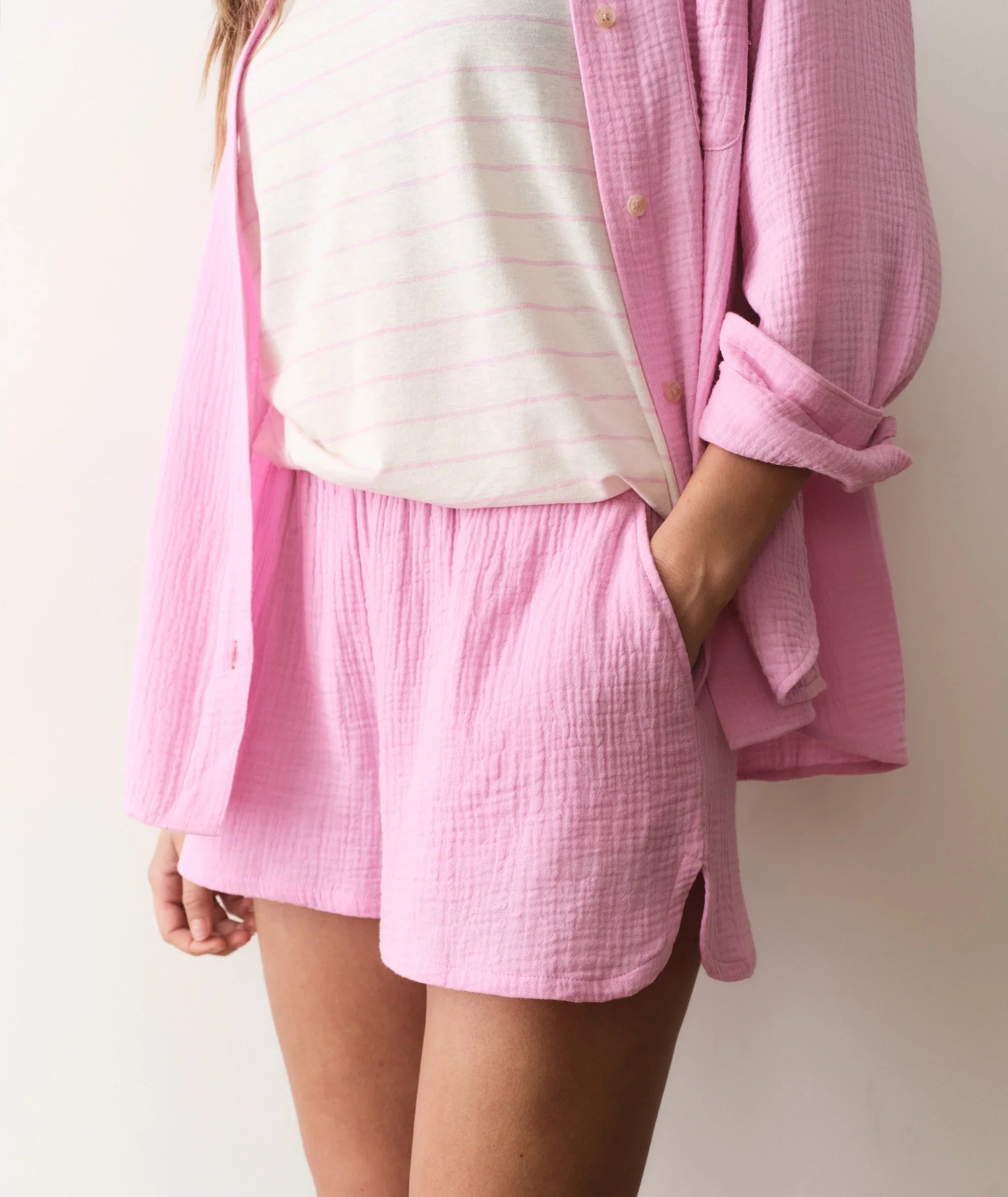 Marine Layer Isla Double Cloth Short