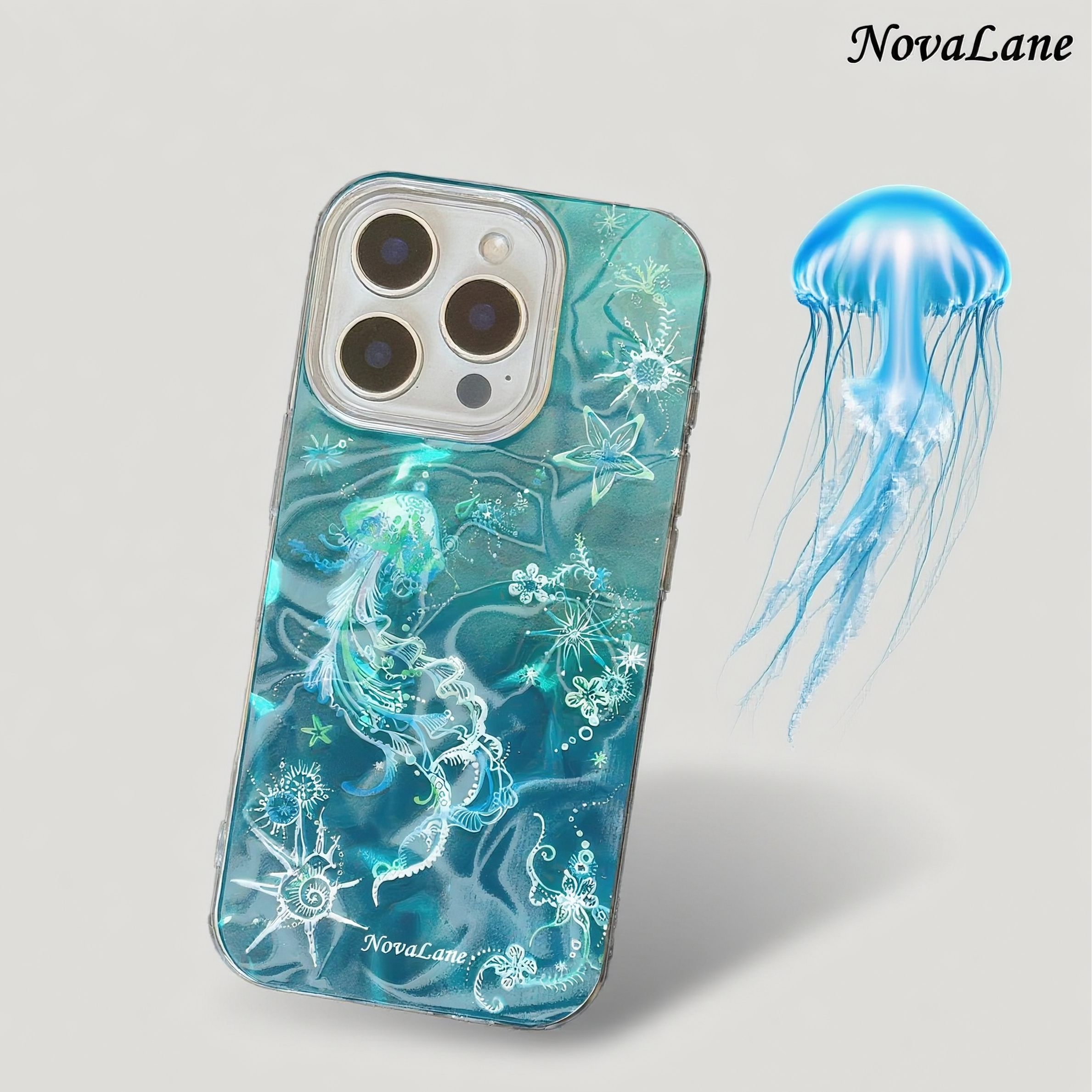 Jellyfish of the Magical Ocean Shining Phone Case Cover