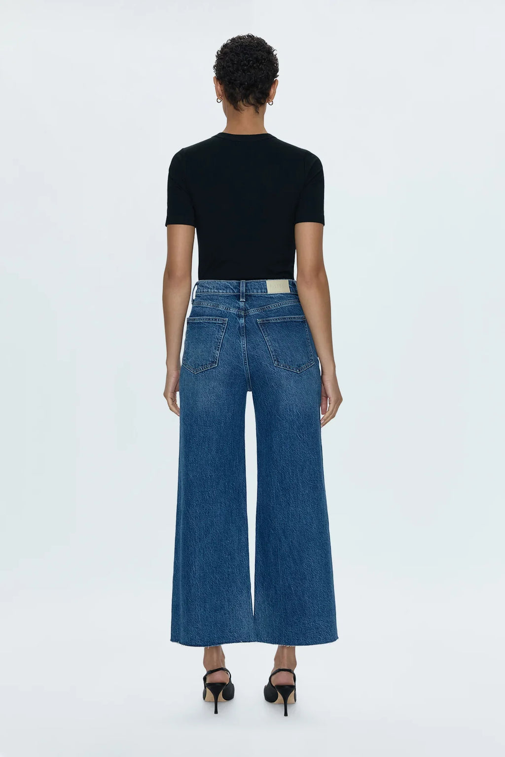 PISTOLA Lana Crop High Rise Ultra Wide Leg Women's Jean
