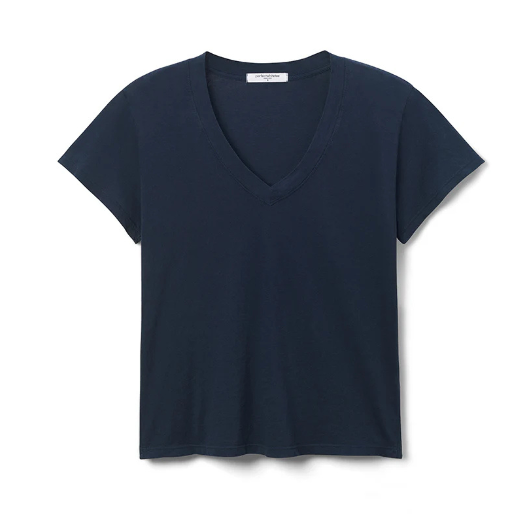 Perfect White Tee Hendrix Boxy V Neck Tee