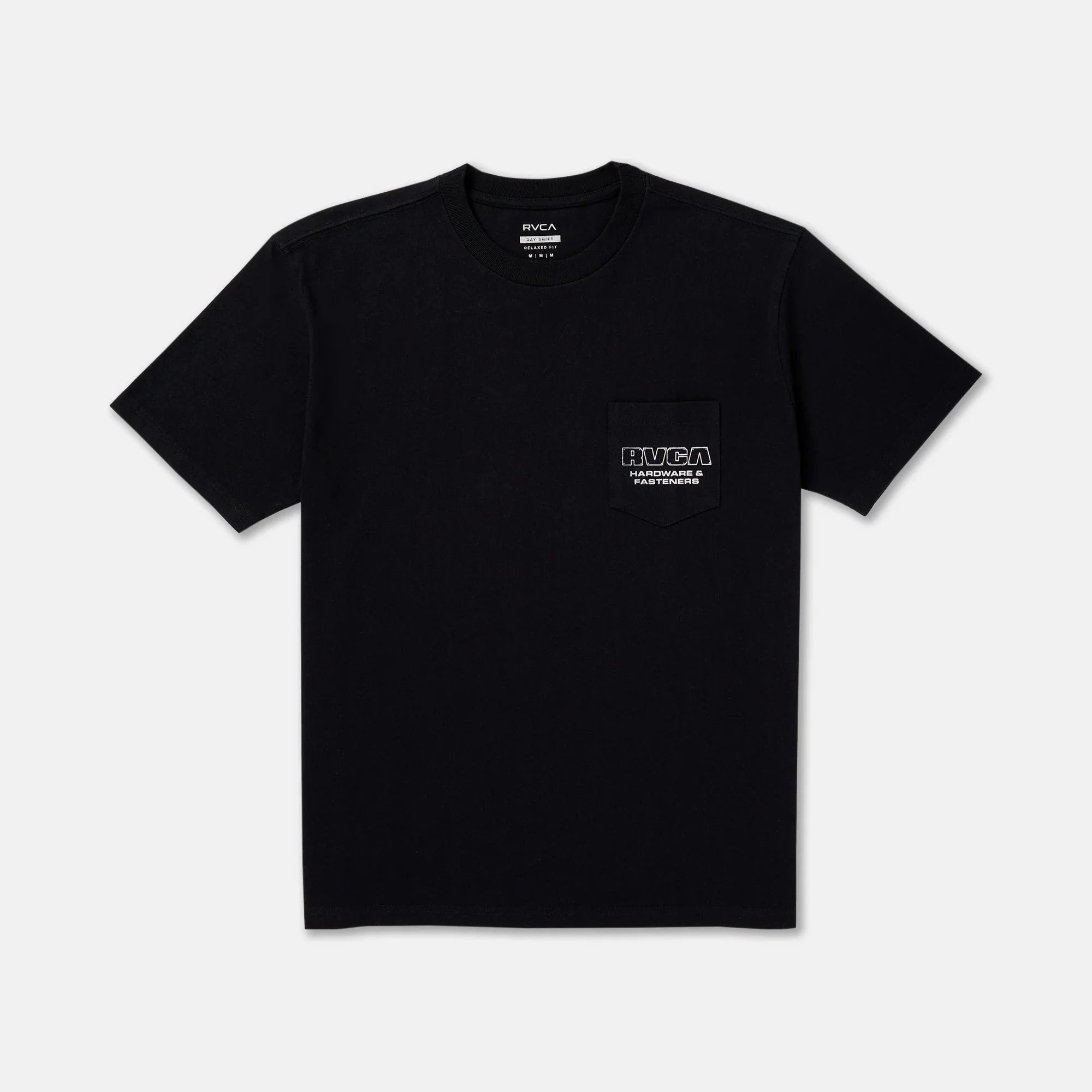 RVCA Fasteners Pocket Short Sleeve Tee
