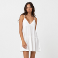Rhythm Classic Tiered Mini Dress