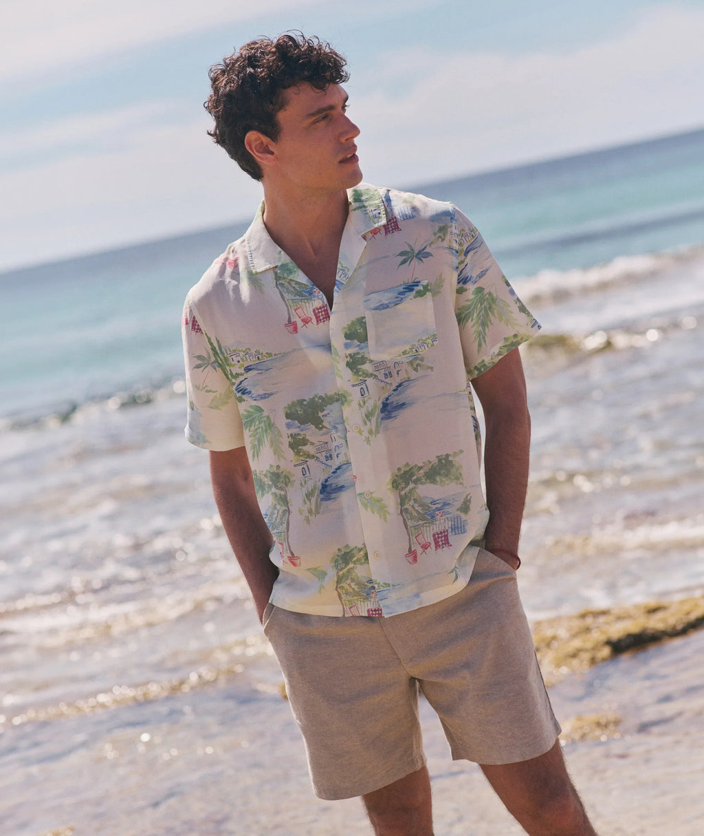 Marine Layer Luzio Resort Shirt