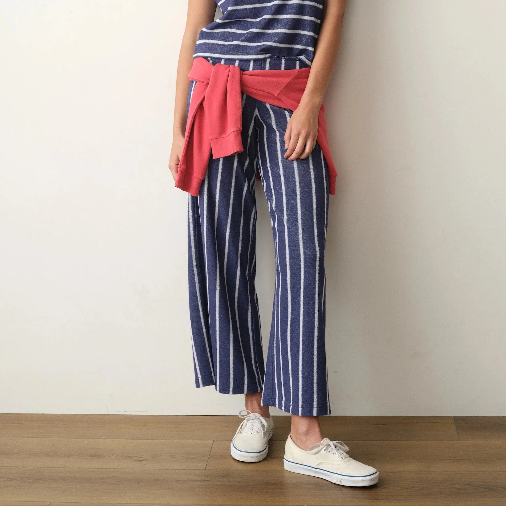 Marine Layer Beach Terry Wide Leg Pant