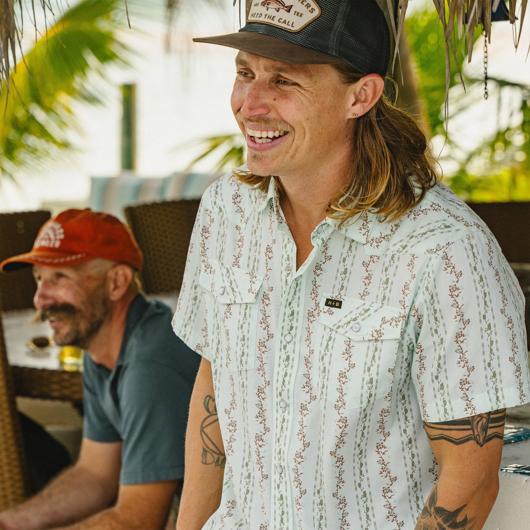 Howler Bros H Bar B Short Sleeve Snapshirt