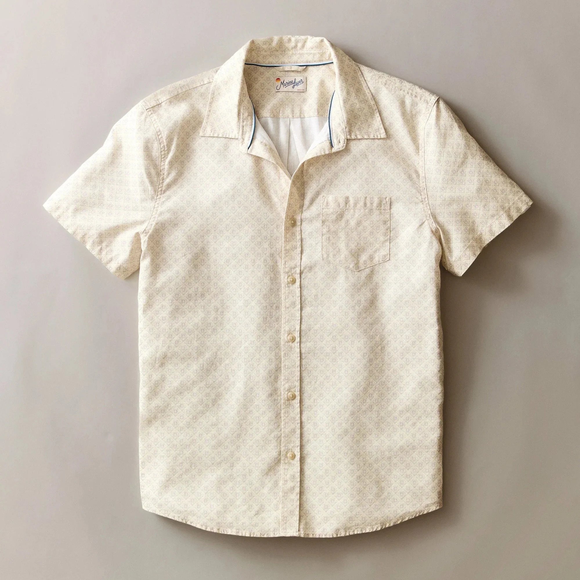 Marine Layer Better-Than-Linen Short Sleeve Shirt