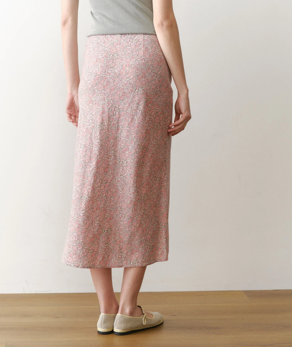 Marine Layer Avery Hemp Midi Skirt