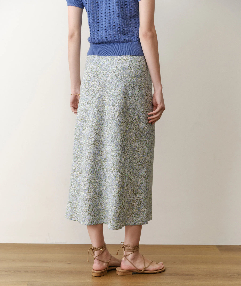 Marine Layer Avery Hemp Midi Skirt