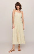 Angel Eyes Textured Midi Dress