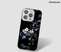 Night Light Blue Roses Shining Phone Case Cover