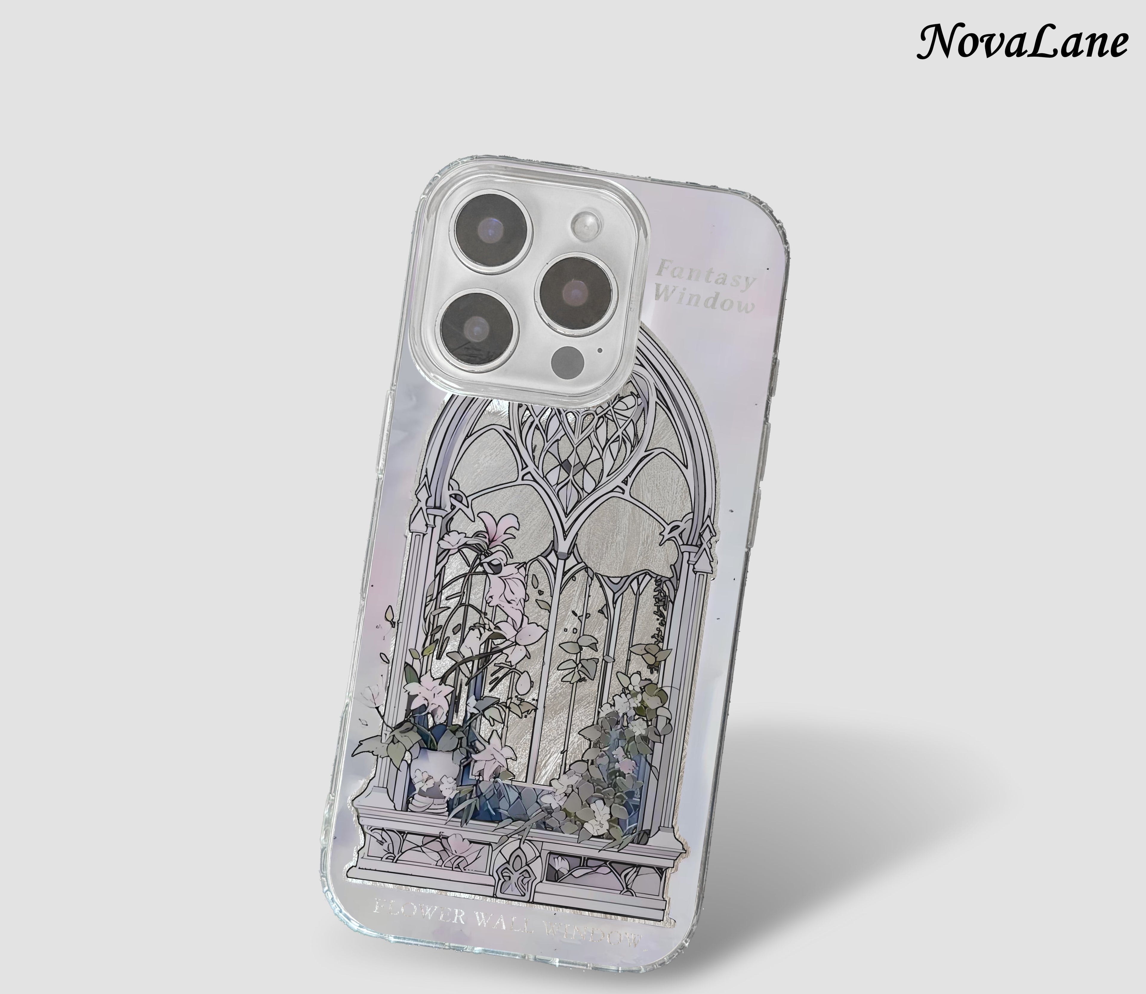 Light Purple Fantasy Shining Window Phone Case Cover