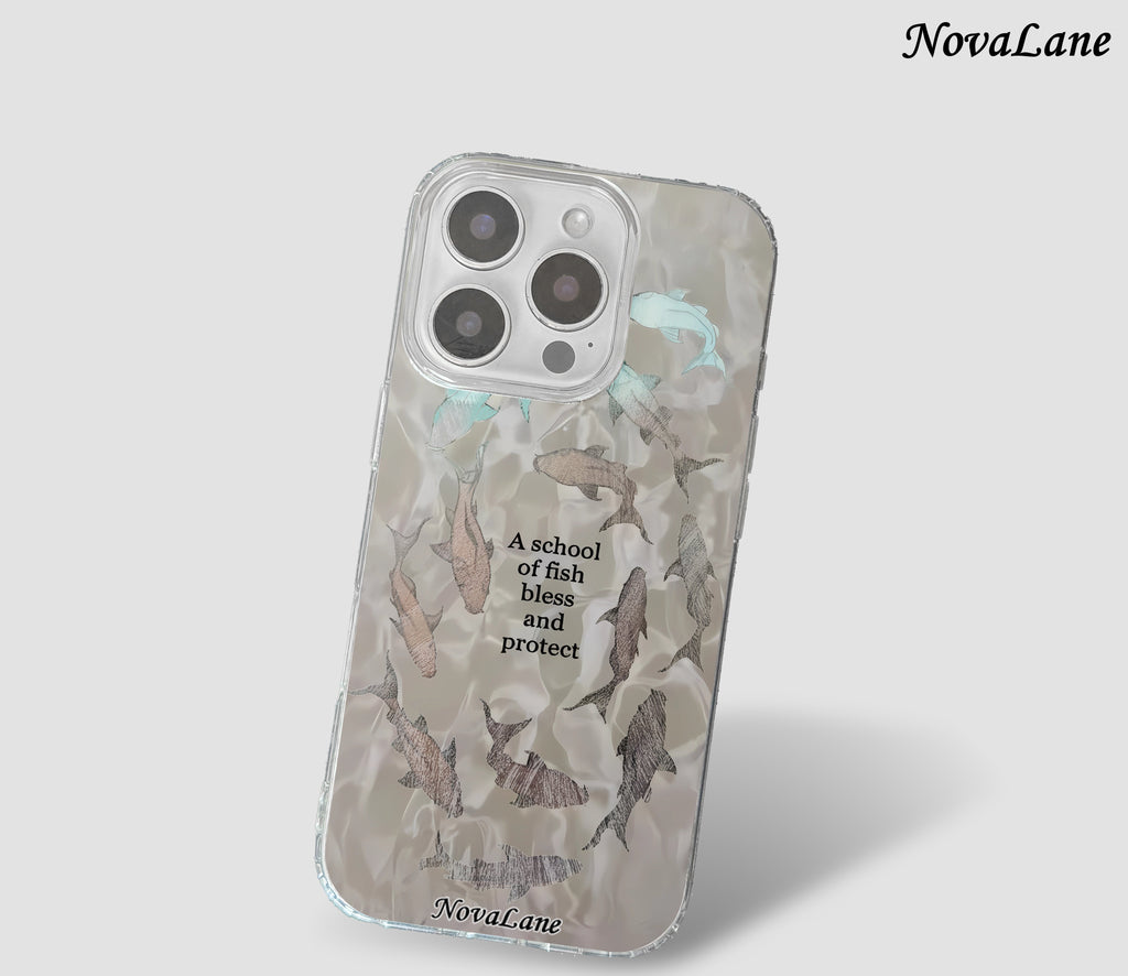 Koi Of Fortune Fish Shining Phone Case Cover