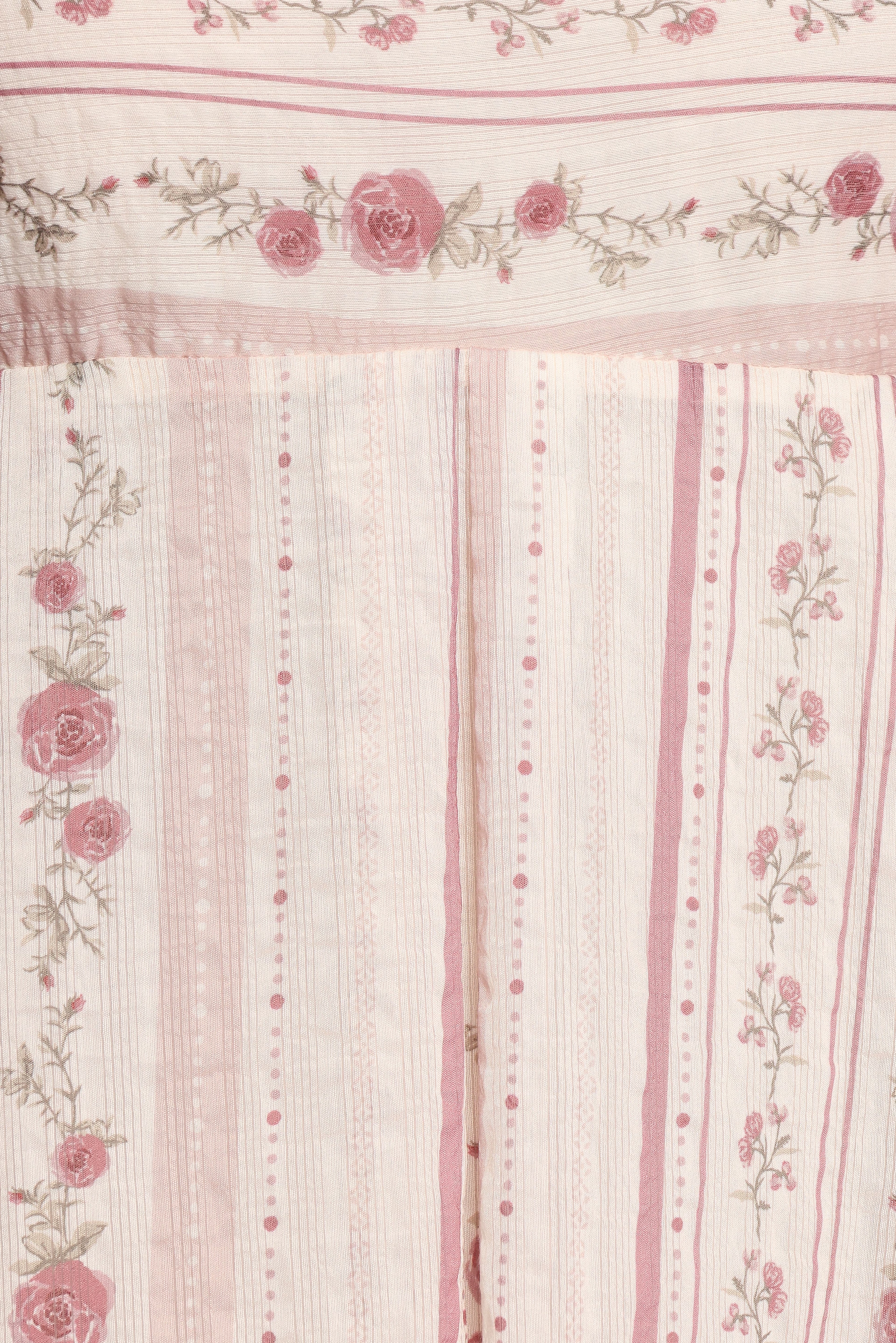 Amaris Maxi Dress - Ivory Mauve Floral
