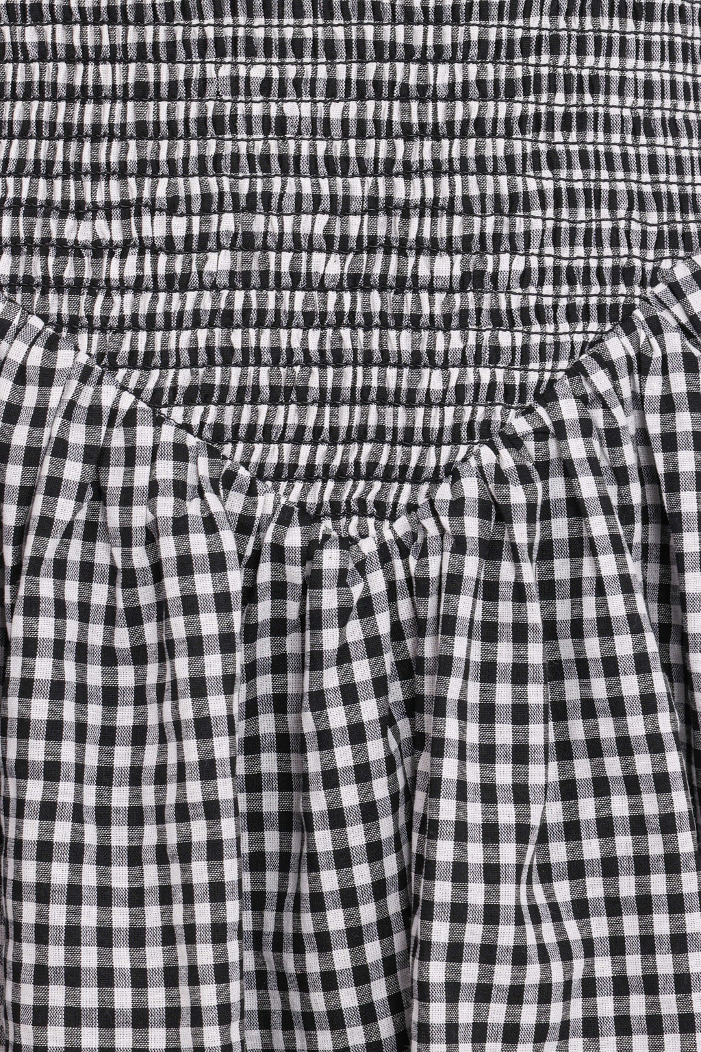 Celine Mini Dress - Black Gingham