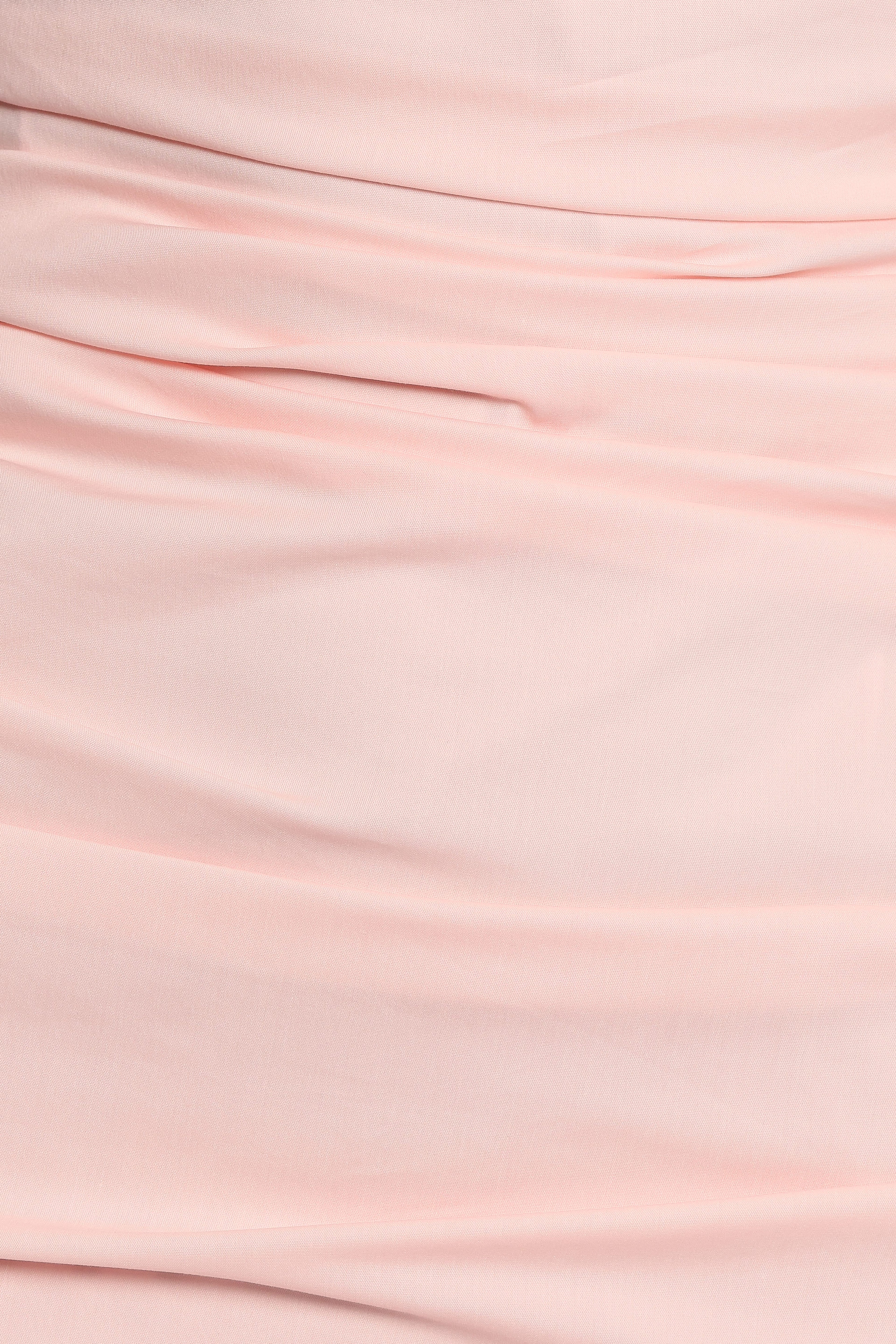 Eliya One Shoulder Frill Maxi Dress - Ballet Pink