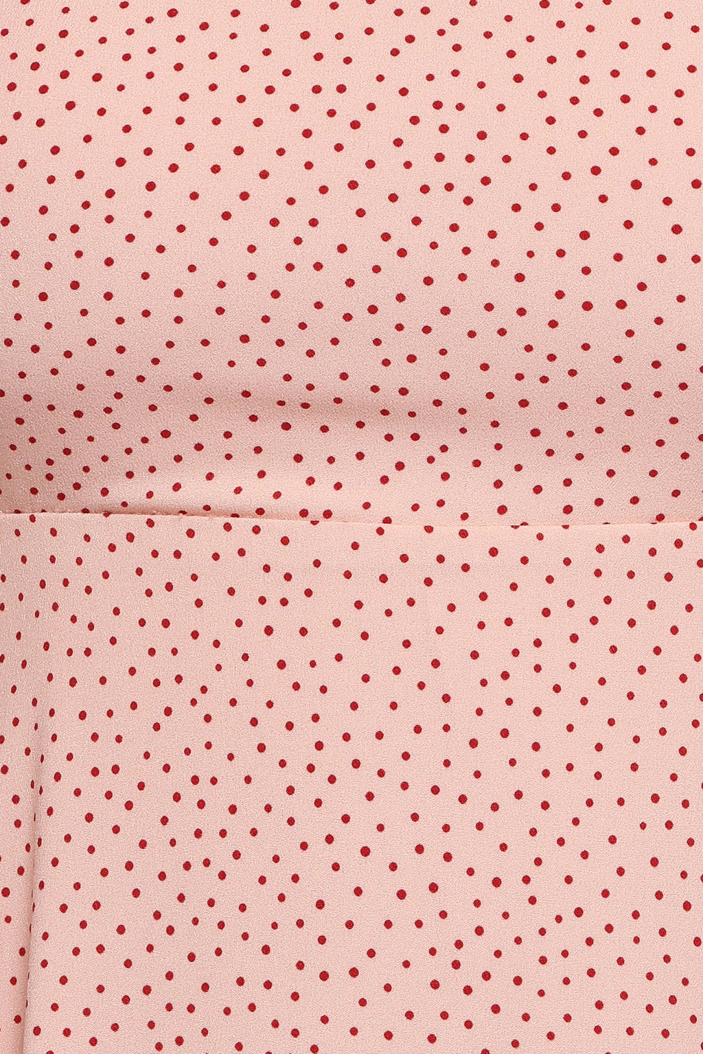 Ellody Maxi Dress - Peach Polka Dot