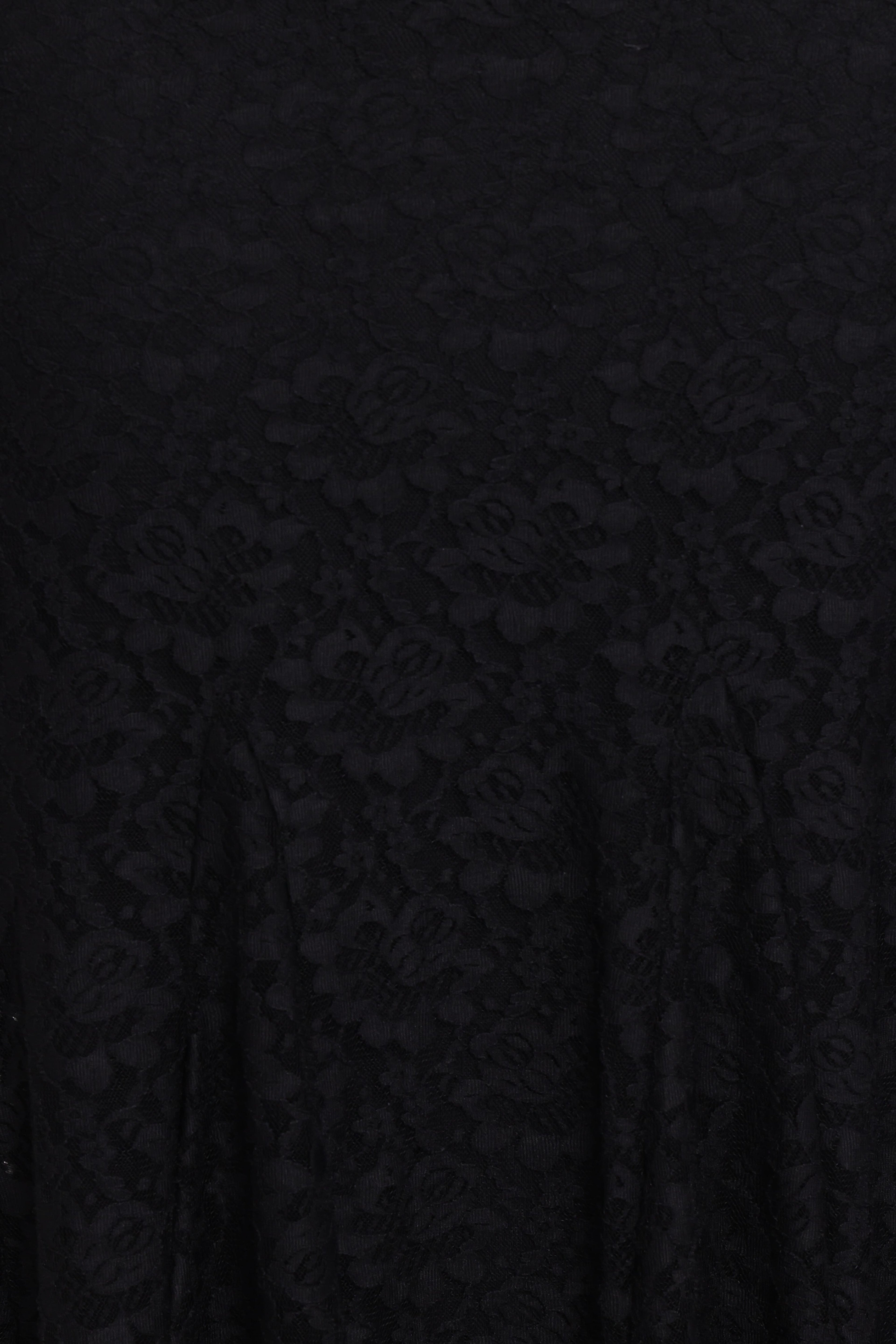 Keani Maxi Dress - Black Lace