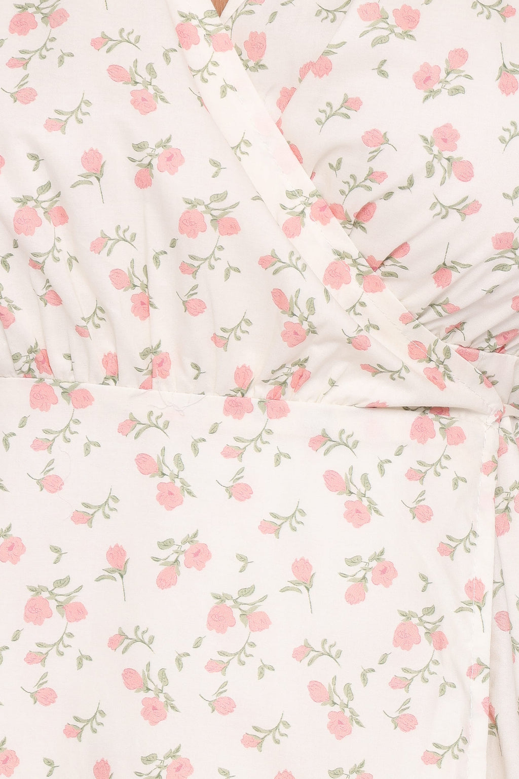 Mabella Midi Dress - Peach Ditsy Floral