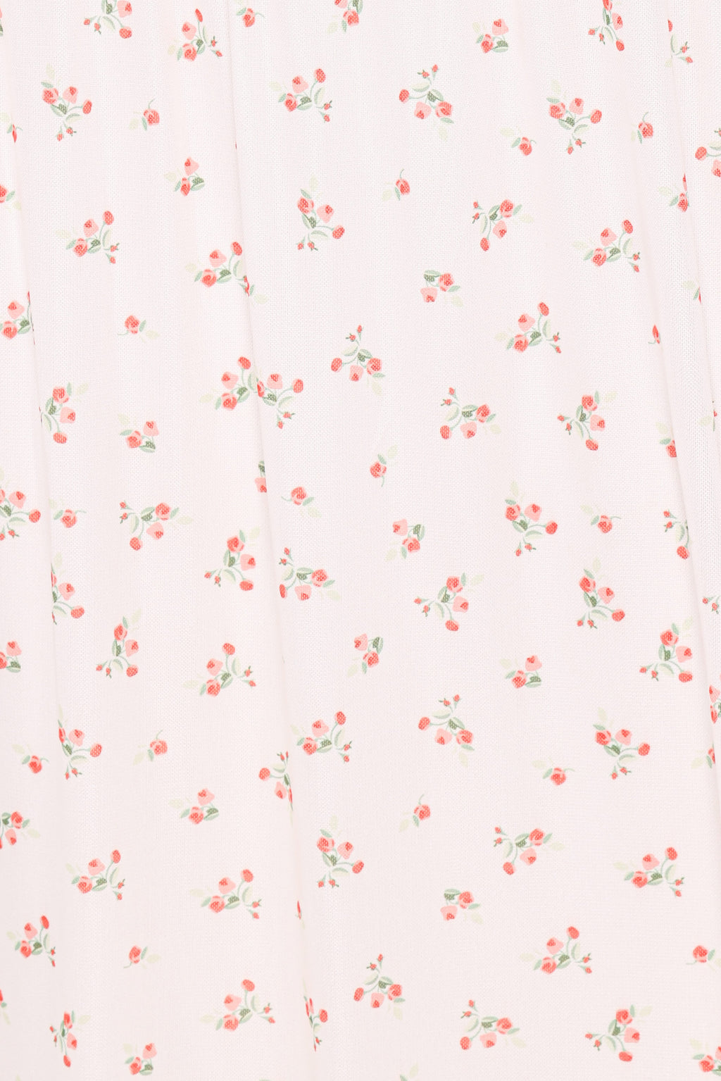Mayven Maxi Dress - White Ditsy