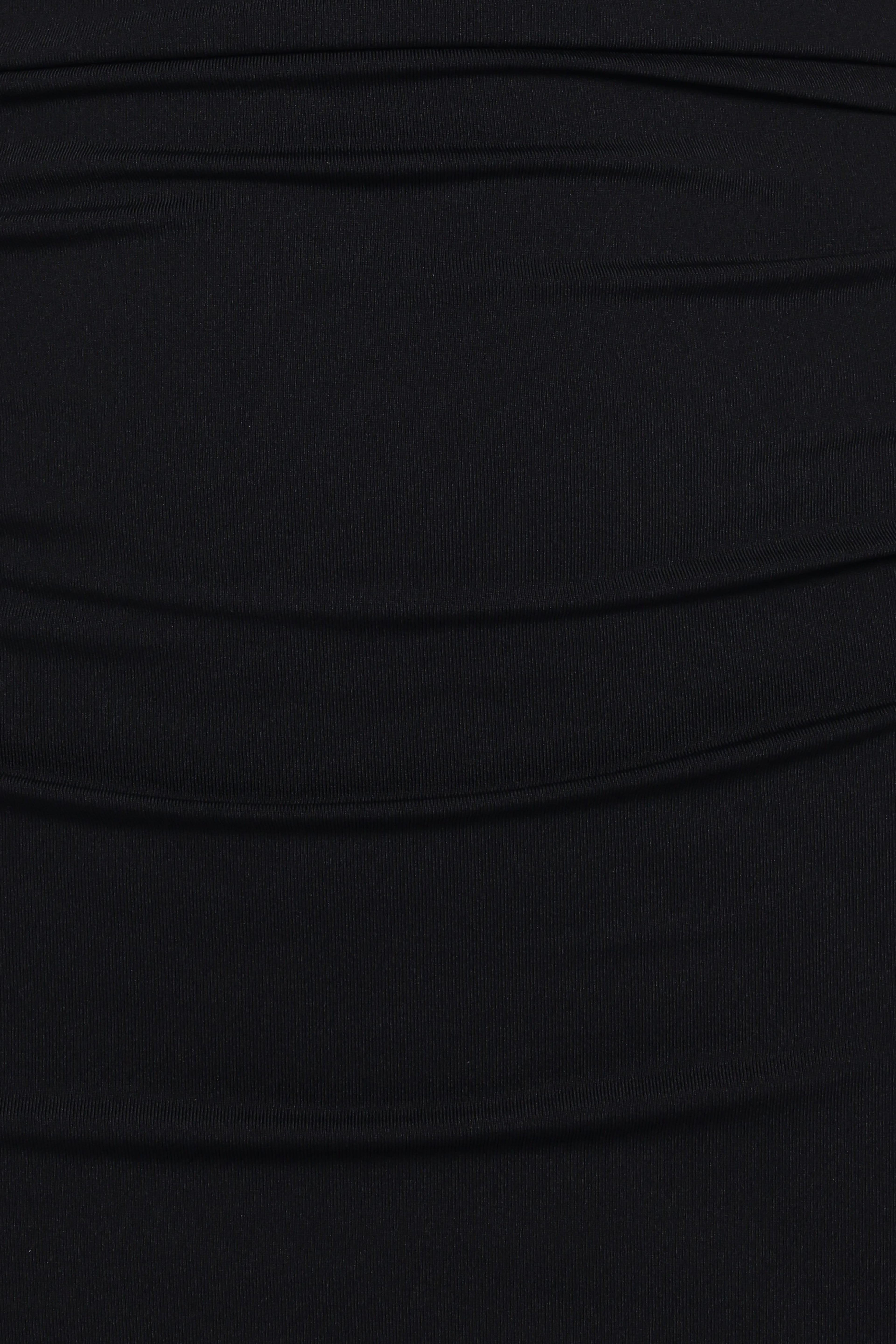 Ondine Off Shoulder Midi Dress - Black