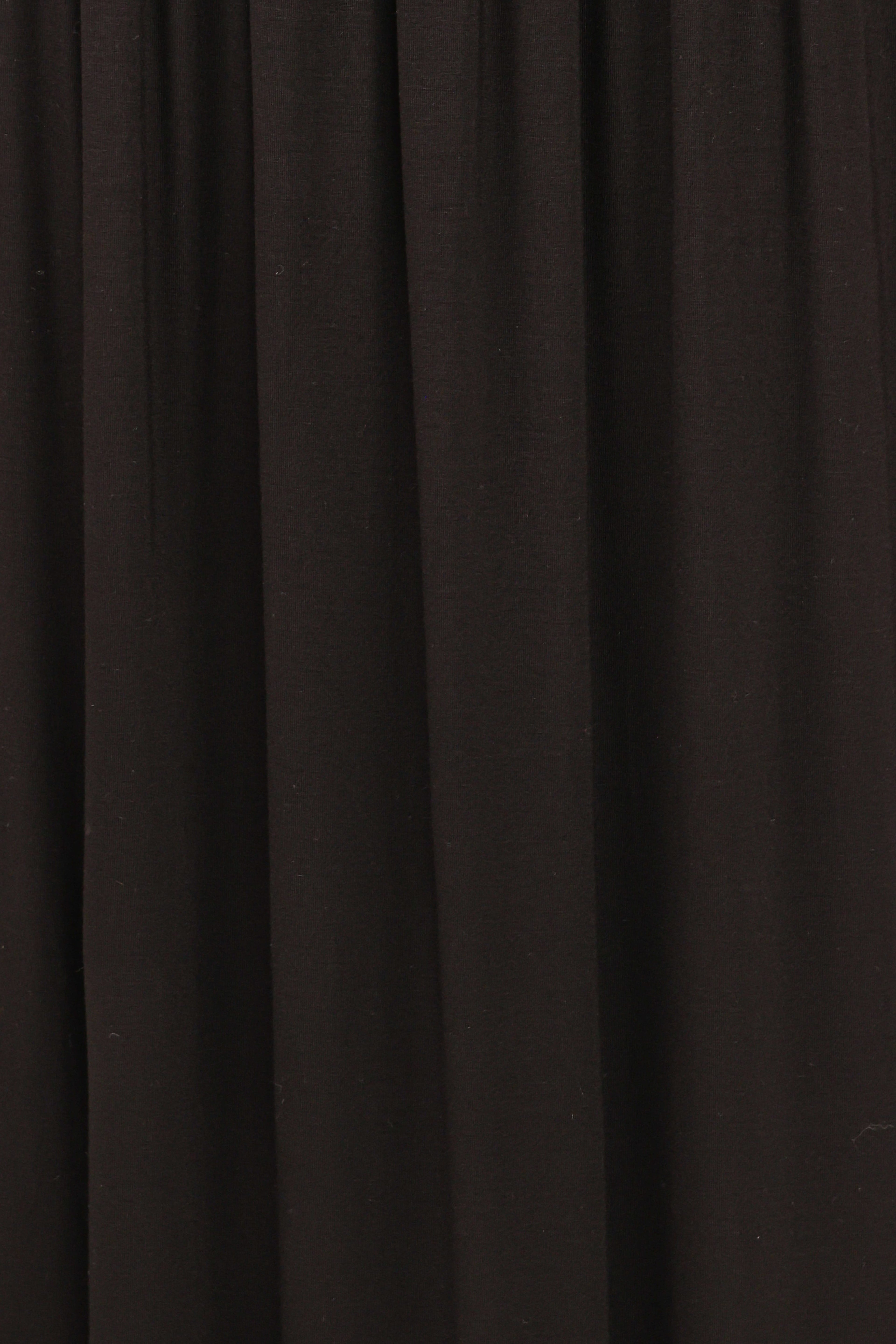Shirley Long Sleeve Maxi Dress - Black