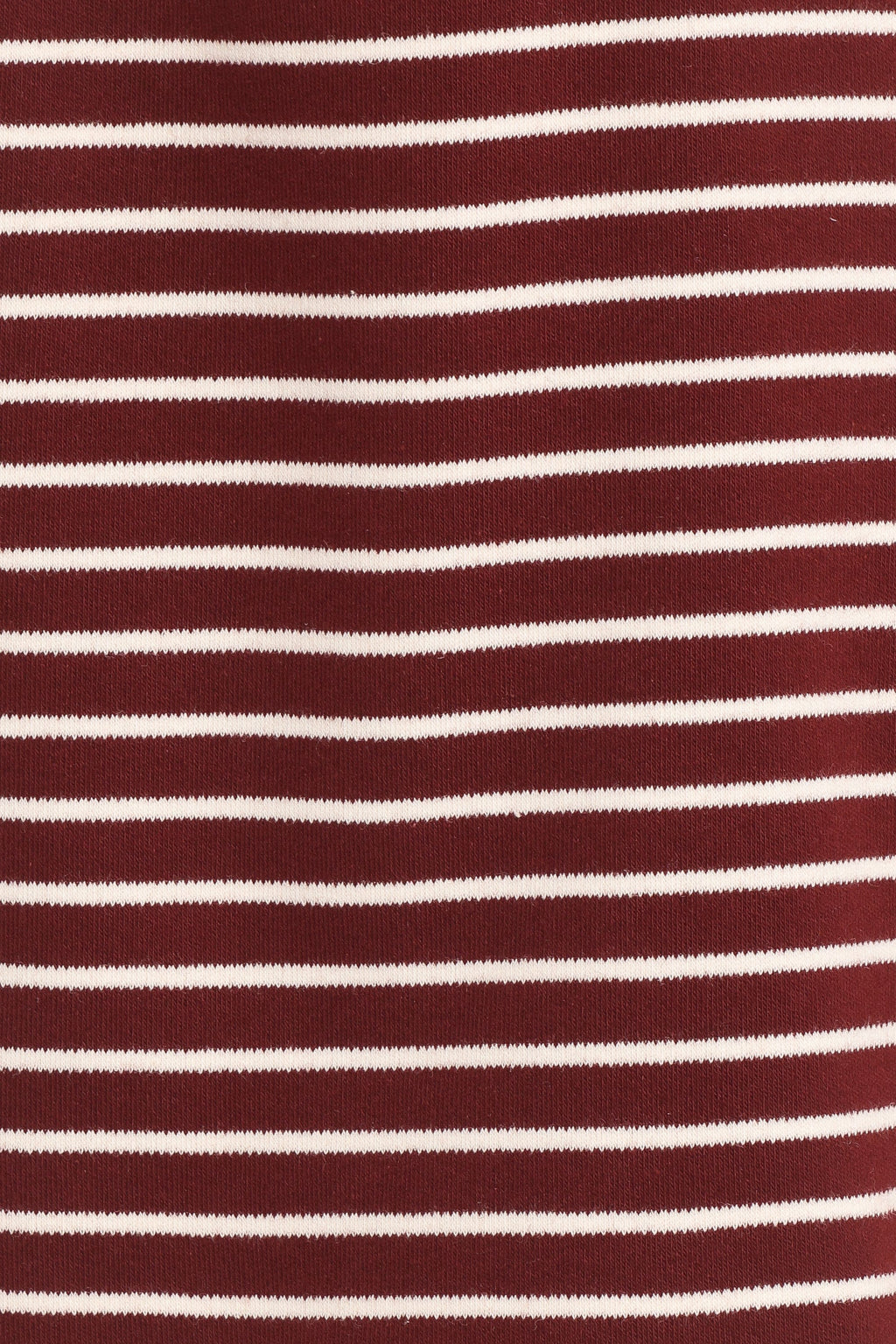 Hellen Stripe Short Set - Burgundy Cream Stripe